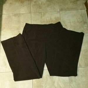 Brown dress pants